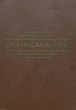 Licking County Joint Vocational High School 1947 yearbook cover photo