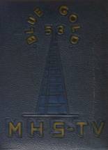 Middletown Area High School 1953 yearbook cover photo