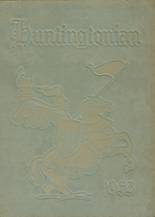 Huntington High School 1953 yearbook cover photo