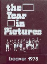 St. Edward High School 1978 yearbook cover photo