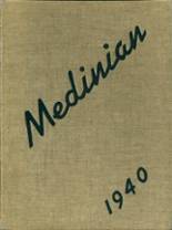 Medina High School 1940 yearbook cover photo