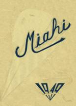 Miami High School 1949 yearbook cover photo