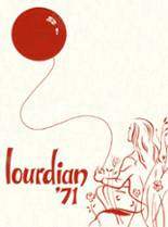 Lourdes High School 1971 yearbook cover photo