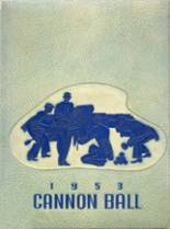 Battle Ground Academy 1953 yearbook cover photo