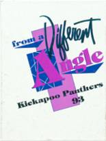 Kickapoo High School 1993 yearbook cover photo