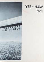 Southwest High School 1973 yearbook cover photo