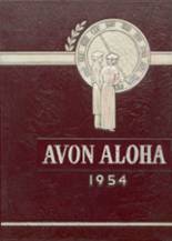 Avon Park High School 1954 yearbook cover photo