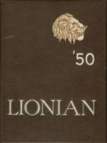 Lincoln High School 1950 yearbook cover photo