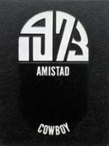 Amistad High School 1973 yearbook cover photo
