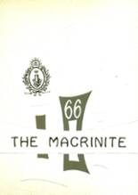 1966 Mt. Saint Macrina Academy Yearbook from Uniontown, Pennsylvania cover image
