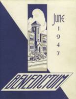 1947 St. Benedict High School Yearbook from Highland park, Michigan cover image