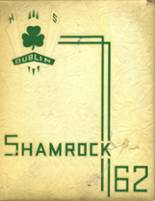 Dublin High School 1962 yearbook cover photo