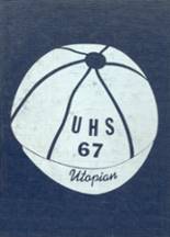 Union High School 1967 yearbook cover photo