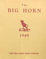 Big Horn High School 1949 yearbook cover photo