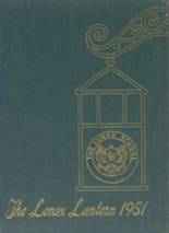1951 Lenox High School Yearbook from New york, New York cover image