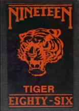 Tahlequah High School 1986 yearbook cover photo