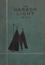 1934 Harding High School Yearbook from Fairport harbor, Ohio cover image