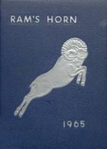 Ramsay High School 1965 yearbook cover photo