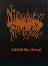 1999 Oakfield High School Yearbook from Oakfield, Wisconsin cover image