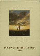 Pentwater High School 1981 yearbook cover photo