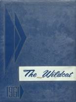 W.E. Boswell High School 1961 yearbook cover photo