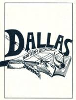 Dallas High School 1985 yearbook cover photo