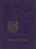 Schurz High School 1975 yearbook cover photo