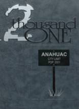 Anahuac High School 2001 yearbook cover photo