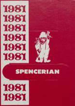 South Spencer High School 1981 yearbook cover photo