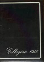 Collegiate School 1980 yearbook cover photo