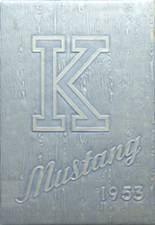 Kendall High School 1953 yearbook cover photo