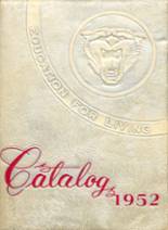 Lake Charles High School 1952 yearbook cover photo