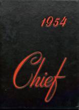 Cheboygan High School 1954 yearbook cover photo