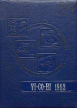 Winola High School 1952 yearbook cover photo