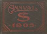 Shaw High School 1905 yearbook cover photo