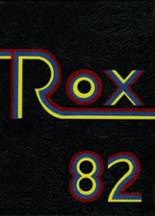 Roxana High School 1982 yearbook cover photo
