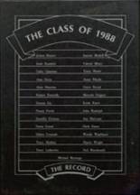 Roxbury Central High School 1988 yearbook cover photo