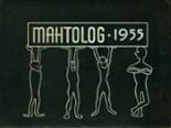 Mahtomedi High School 1955 yearbook cover photo