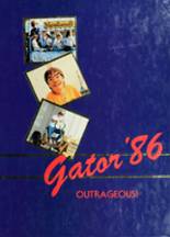 1986 Dickinson High School Yearbook from Dickinson, Texas cover image