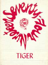 Terrell High School 1974 yearbook cover photo