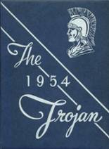 Troy-Luckey High School 1954 yearbook cover photo