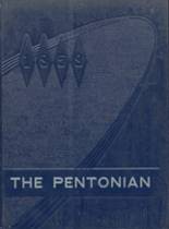 Pentwater High School 1959 yearbook cover photo