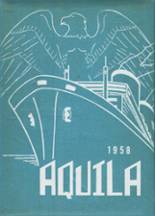 1958 Geneva High School Yearbook from Geneva, Ohio cover image