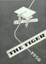 Hosmer High School 1958 yearbook cover photo