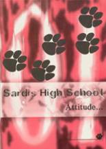 Sardis High School 2001 yearbook cover photo