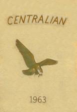 Central High School 1963 yearbook cover photo