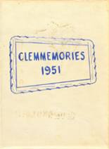 Clemmons High School 1951 yearbook cover photo