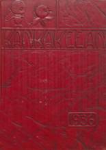 Kankakee High School 1936 yearbook cover photo