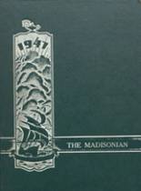 Madison High School 1947 yearbook cover photo