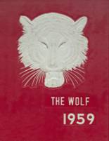 1959 St. Lawrence High School Yearbook from St. lawrence, South Dakota cover image